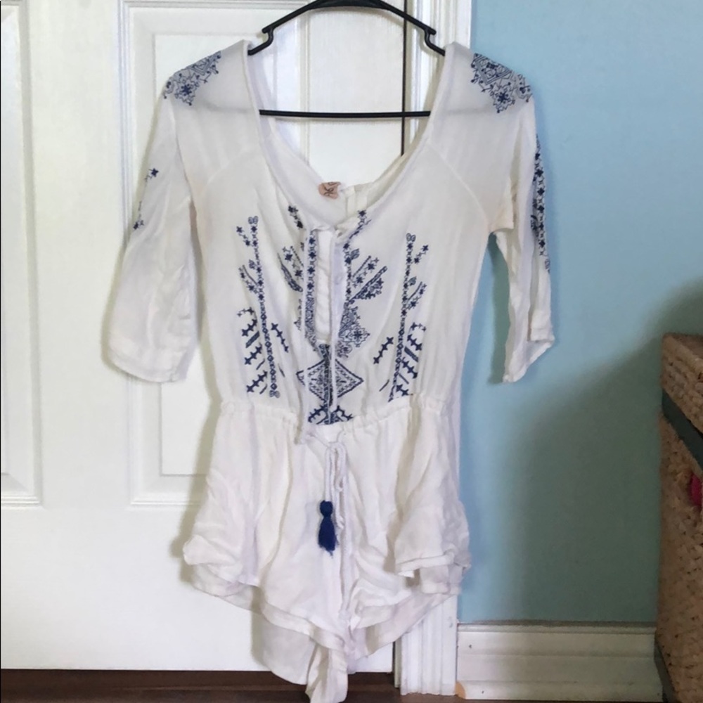 White romper